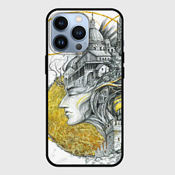 Чехол для iPhone 13 Pro Мечты города, цвет: 3D-черный