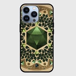 Чехол для iPhone 13 Pro DnD Dices: Pattern, цвет: 3D-черный