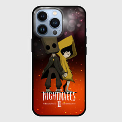 Чехол для iPhone 13 Pro Little Nightmares 2, цвет: 3D-черный
