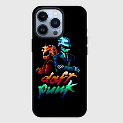 Чехол для iPhone 13 Pro Daft Punk, цвет: 3D-черный