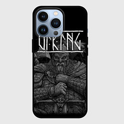 Чехол для iPhone 13 Pro Viking, цвет: 3D-черный