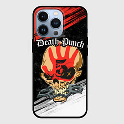 Чехол для iPhone 13 Pro Five Finger Death Punch 7, цвет: 3D-черный