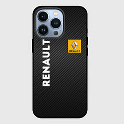 Чехол для iPhone 13 Pro Renault, цвет: 3D-черный