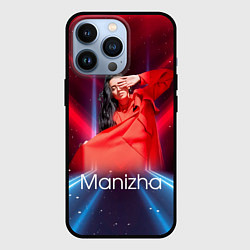 Чехол для iPhone 13 Pro Манижа Manizha, цвет: 3D-черный