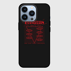 Чехол для iPhone 13 Pro Evangelion Neon Genesis, цвет: 3D-черный