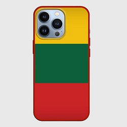 Чехол для iPhone 13 Pro RASTAMAN, цвет: 3D-красный