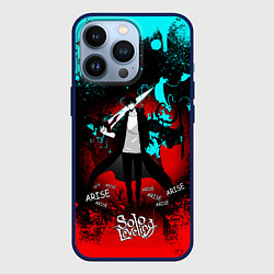 Чехол для iPhone 13 Pro SOLO LEVELING МАНХВА, цвет: 3D-тёмно-синий