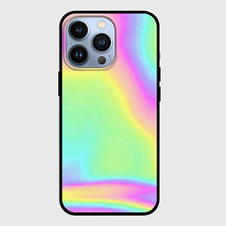 Чехол для iPhone 13 Pro Цвет волшебства, цвет: 3D-черный