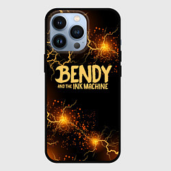 Чехол для iPhone 13 Pro BENDY LOGO, цвет: 3D-черный