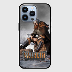 Чехол для iPhone 13 Pro Valheim Викинг, цвет: 3D-черный