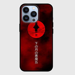 Чехол для iPhone 13 Pro Клинок, рассекающий демонов Kimetsu no Yaiba, цвет: 3D-черный