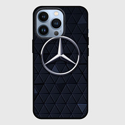 Чехол iPhone 13 Pro MERCEDES BENZ 3D Geometry 3Д