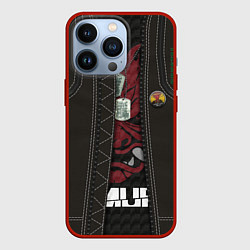Чехол для iPhone 13 Pro Куртка Cyberpunk 2077, цвет: 3D-красный