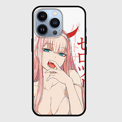 Чехол iPhone 13 Pro Darling in the Franxx Zero Two