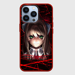 Чехол для iPhone 13 Pro Literature Club Моника, цвет: 3D-красный