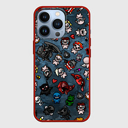 Чехол для iPhone 13 Pro Узор Исаака, цвет: 3D-красный