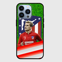 Чехол для iPhone 13 Pro Антуан Гризманн Antoine Griezmann спина Z, цвет: 3D-черный