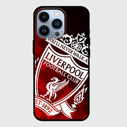 Чехол для iPhone 13 Pro LIVERPOOL ЛИВЕРПУЛЬ, цвет: 3D-черный