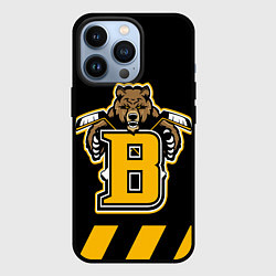 Чехол для iPhone 13 Pro BOSTON BRUINS, цвет: 3D-черный