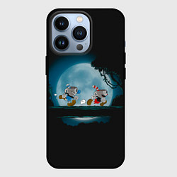 Чехол для iPhone 13 Pro Ночная прогулка, цвет: 3D-черный