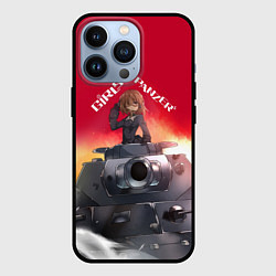 Чехол для iPhone 13 Pro Girls und Panzer Девушки и танки z, цвет: 3D-черный