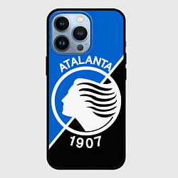 Чехол для iPhone 13 Pro FC ATALANTA ФК АТАЛАНТА, цвет: 3D-черный
