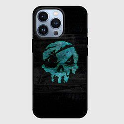 Чехол для iPhone 13 Pro Skull of pirate, цвет: 3D-черный