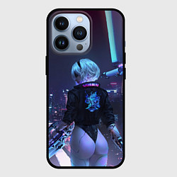 Чехол для iPhone 13 Pro Nier X Cyberpunk, цвет: 3D-черный