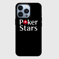 Чехол для iPhone 13 Pro Poker Stars, цвет: 3D-черный