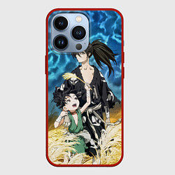 Чехол для iPhone 13 Pro Хяккимару с Такебо Дороро Z, цвет: 3D-красный