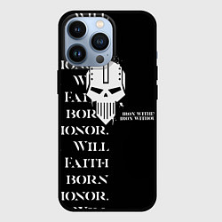 Чехол для iPhone 13 Pro Боевой клич Железные войны, цвет: 3D-черный