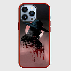 Чехол для iPhone 13 Pro Blind Hunter, цвет: 3D-красный