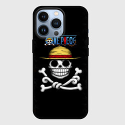 Чехол для iPhone 13 Pro Пираты Соломенной Шляпы One Piece, цвет: 3D-черный