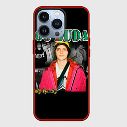 Чехол для iPhone 13 Pro OG BUDA, цвет: 3D-красный