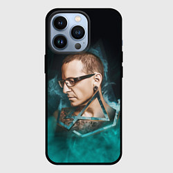 Чехол для iPhone 13 Pro CHESTER LINKIN PARK ЛИНКИН ПАРК Z, цвет: 3D-черный