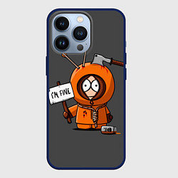Чехол для iPhone 13 Pro Я в норме, цвет: 3D-тёмно-синий