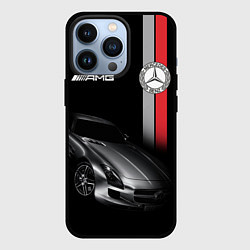 Чехол для iPhone 13 Pro MERCEDES BENZ AMG, цвет: 3D-черный