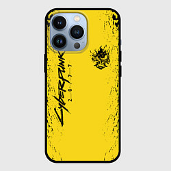 Чехол для iPhone 13 Pro CYBERPUNK 2077 КИБЕРПАНК 2077, цвет: 3D-черный