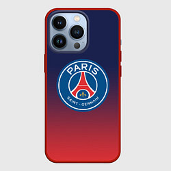 Чехол для iPhone 13 Pro PSG ПСЖ PARIS SAINT GERMAIN, цвет: 3D-красный