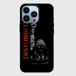 Чехол для iPhone 13 Pro DISTURBED, цвет: 3D-черный
