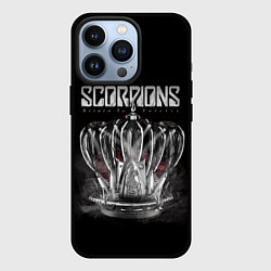 Чехол для iPhone 13 Pro SCORPIONS, цвет: 3D-черный