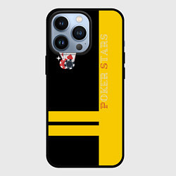 Чехол для iPhone 13 Pro Покер Старс, цвет: 3D-черный