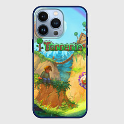 Чехол для iPhone 13 Pro Terraria Террария Z, цвет: 3D-тёмно-синий