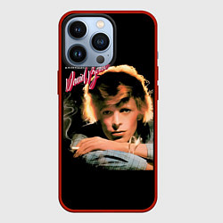 Чехол для iPhone 13 Pro Young Americans - David Bowie, цвет: 3D-красный