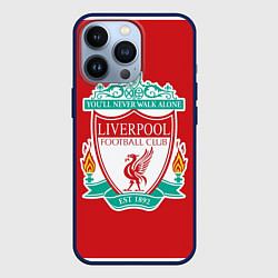 Чехол для iPhone 13 Pro F C LIVERPOOL, цвет: 3D-тёмно-синий