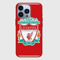 Чехол для iPhone 13 Pro F C LIVERPOOL, цвет: 3D-красный