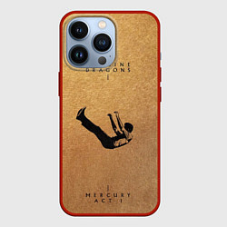 Чехол для iPhone 13 Pro Mercury Act 1 - Imagine Dragons, цвет: 3D-красный