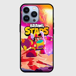 Чехол для iPhone 13 Pro Опасная Meg Brawl Stars, цвет: 3D-черный