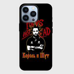 Чехол для iPhone 13 Pro Punks Not Dead КиШ, цвет: 3D-черный