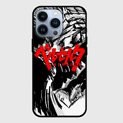 Чехол для iPhone 13 Pro БЕРСЕРК РИСУНОК BERSERK, цвет: 3D-черный